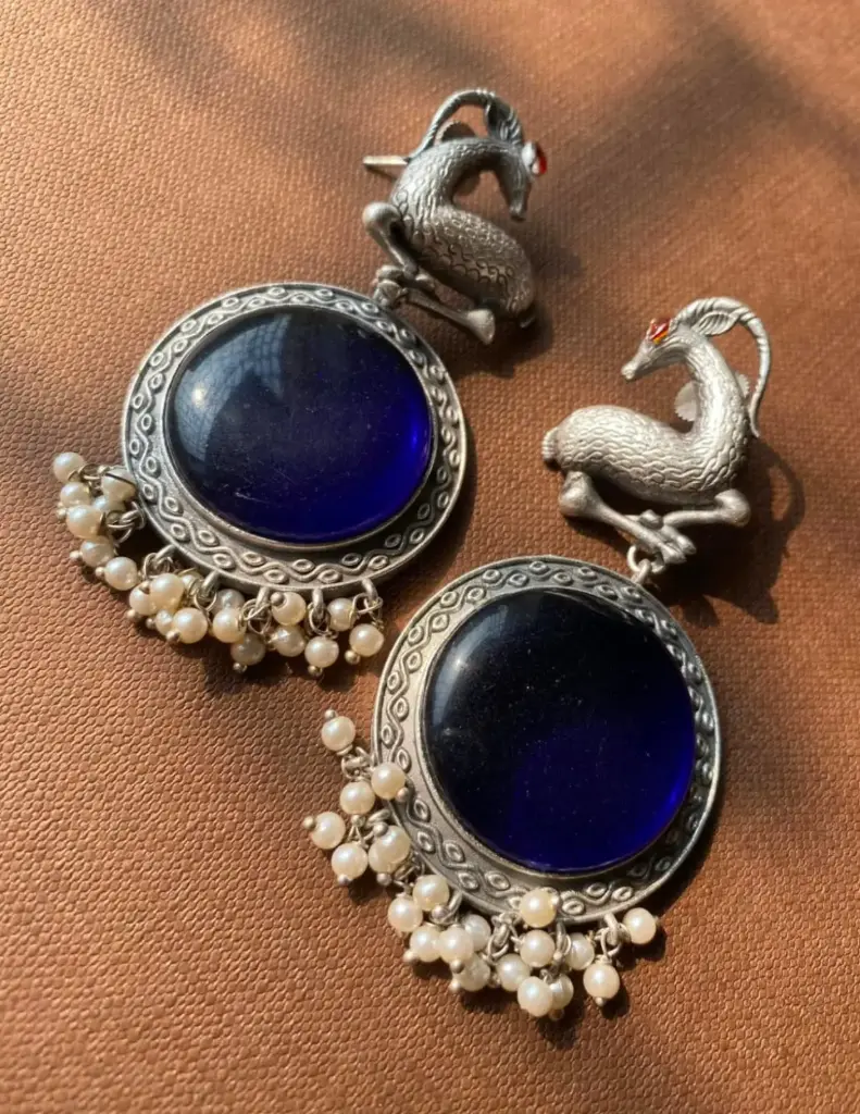 Dear Earrings_513 (Blue)