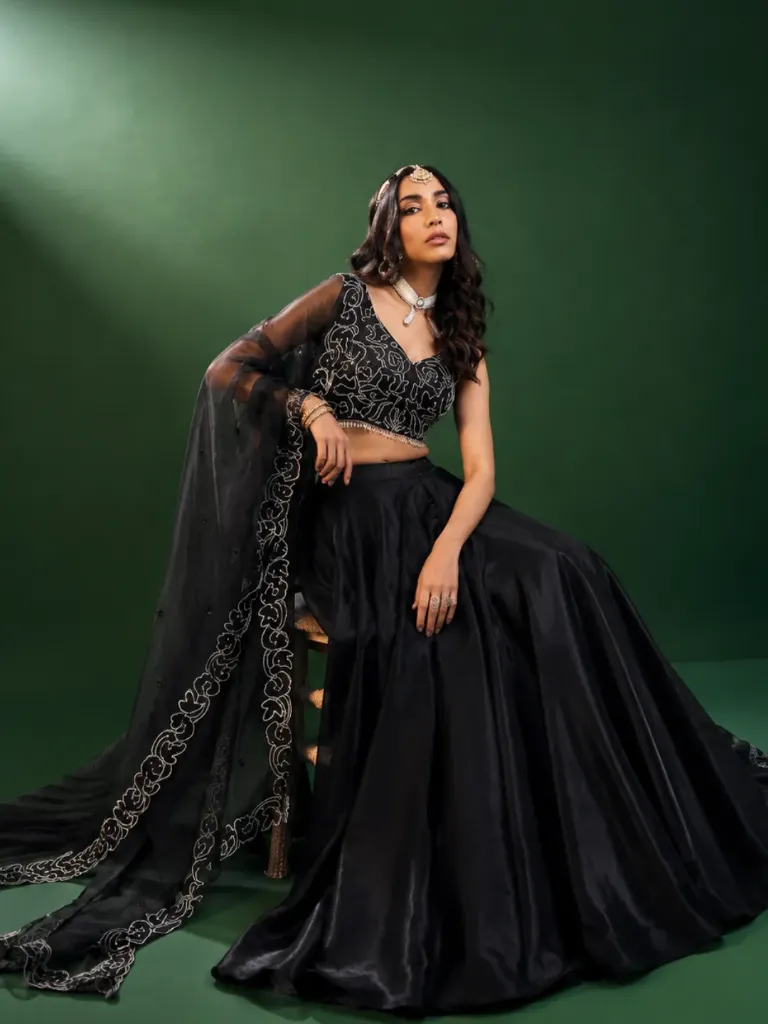 [547] Elegance black beauty Lehenga Choli_547