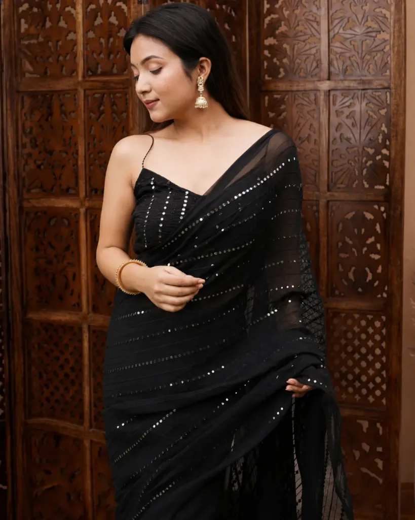 [204] Lucknow Chikankari Saree_204
