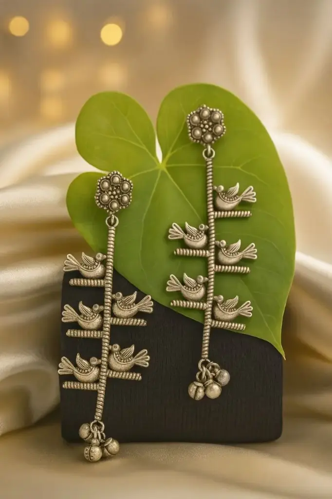 [40] Birdsong Ladder Earrings(KH)