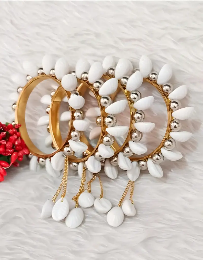 Steel Shell & Pom-Pom Bangles_280 (2.2)
