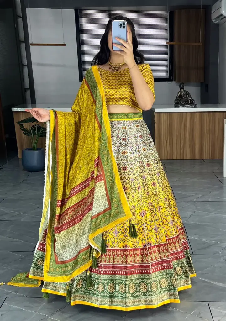 [320] Petal Paradise Lehenga