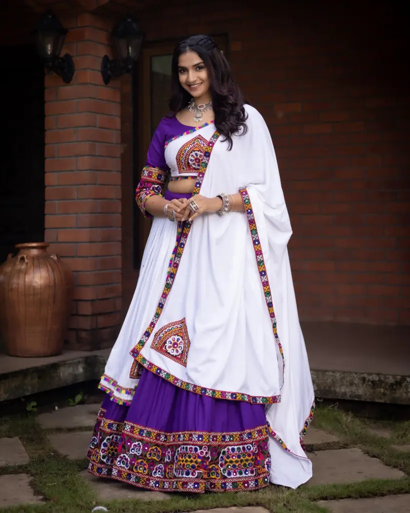  The Lavangini Lehenga Choli_RASRANGINI_333 (Purple)