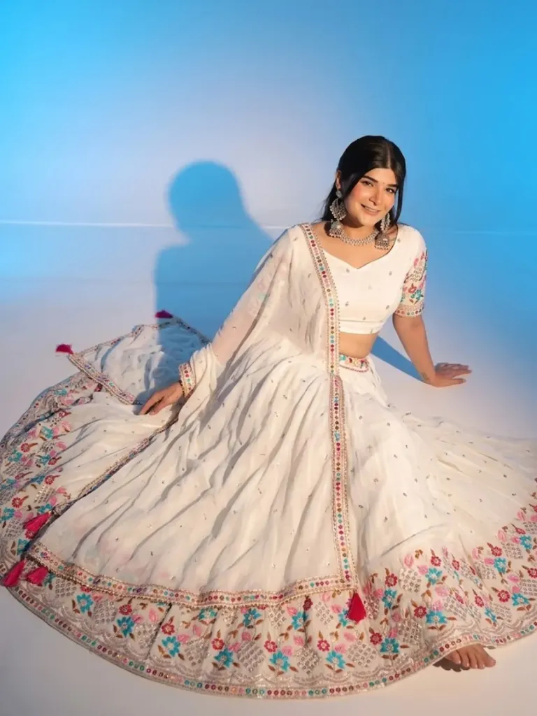[342] The Floral Dream Lehenga Choli_ RASRANGINI_342