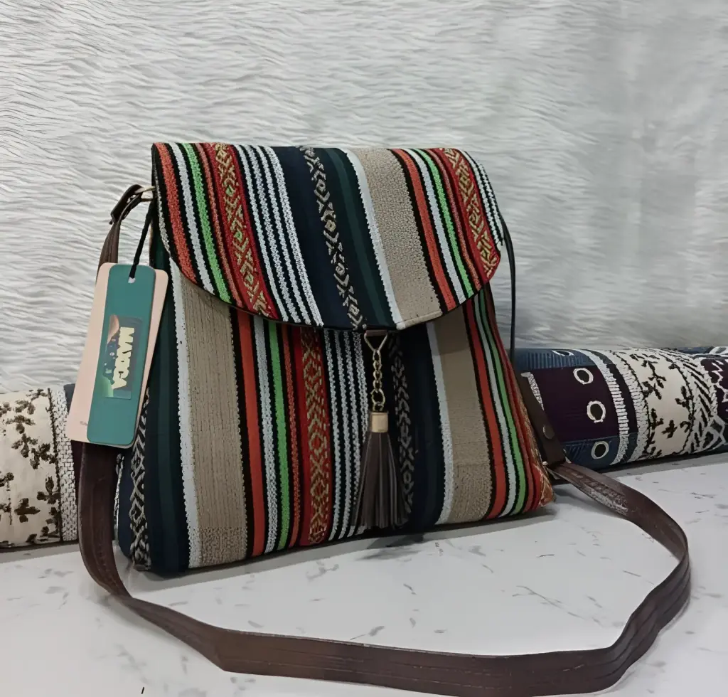 [346]  The Tribal Stripe Sling Bag_346