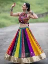  The Rainbow Dream Lehenga Choli_RASRANGINI_351
