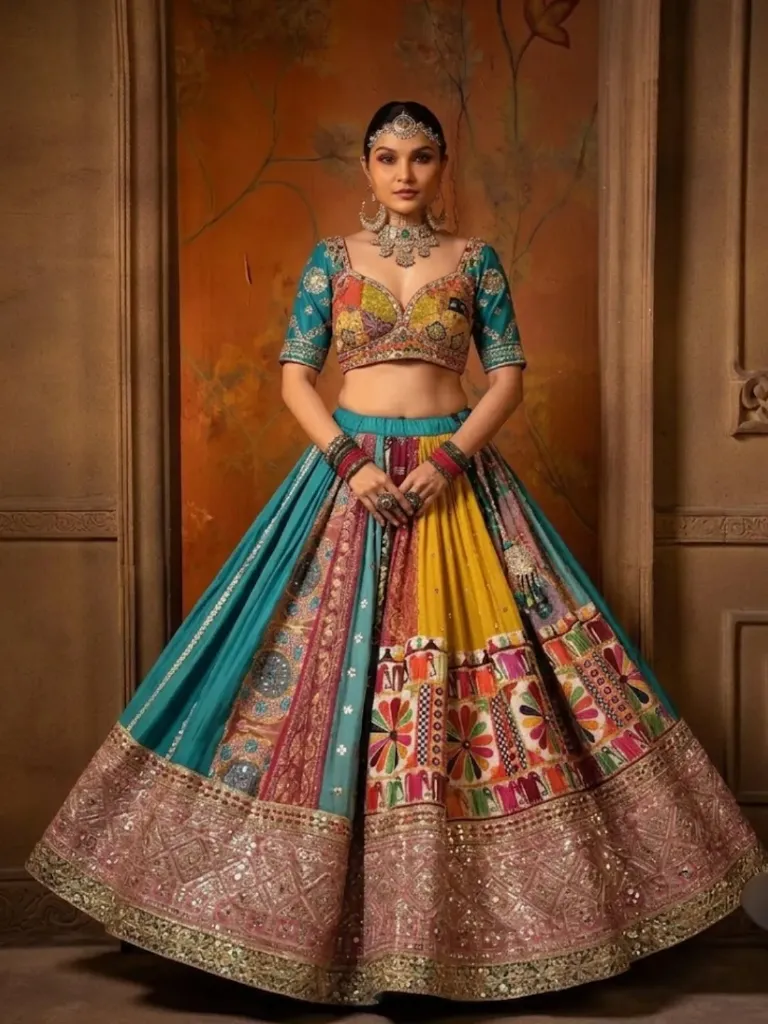 [356]  The Multi-Panel Chaniya Choli_RASRANGINI_356