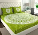 Cotton Rajsthani Jaipuri Double Bed Sheet_375