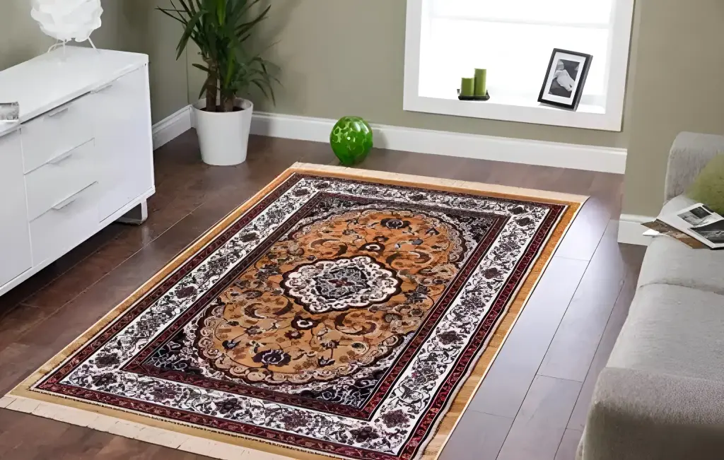 [385] Traditional Floral Oriental Carpet_385