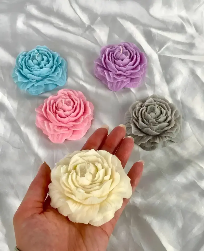 [399] Rose Colourfull Candles_399