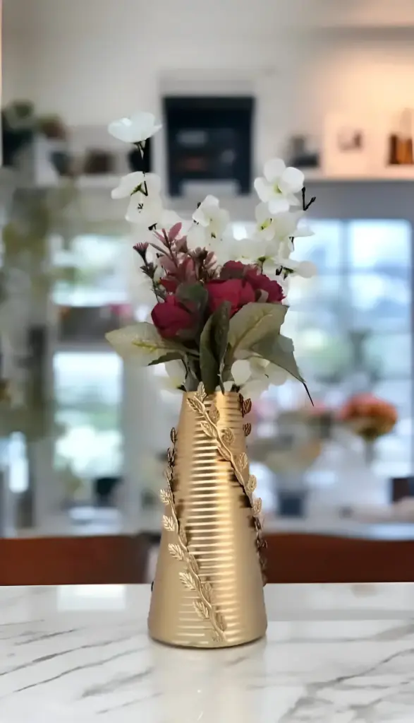 [403] Metal flower vase_403