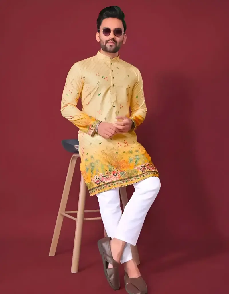Men's Long Kurta_468 (M)