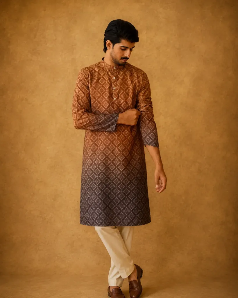 [474] Men's Long Kurta_474 (M)