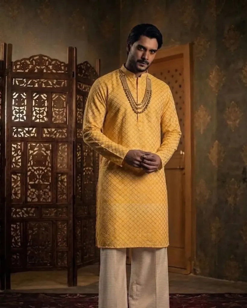 Stylish Men's Embroidery Kurta_479 (M)